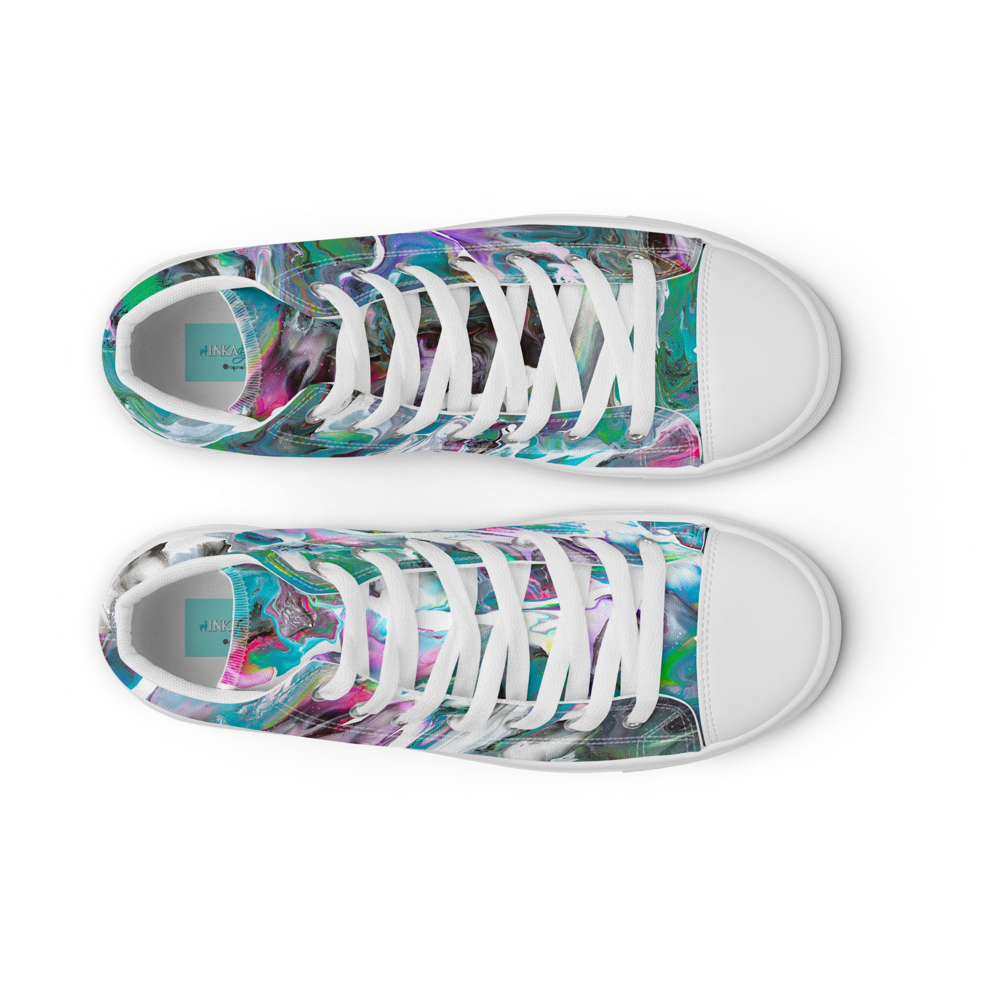 "Northern Lights" Women's High Top Shoes
