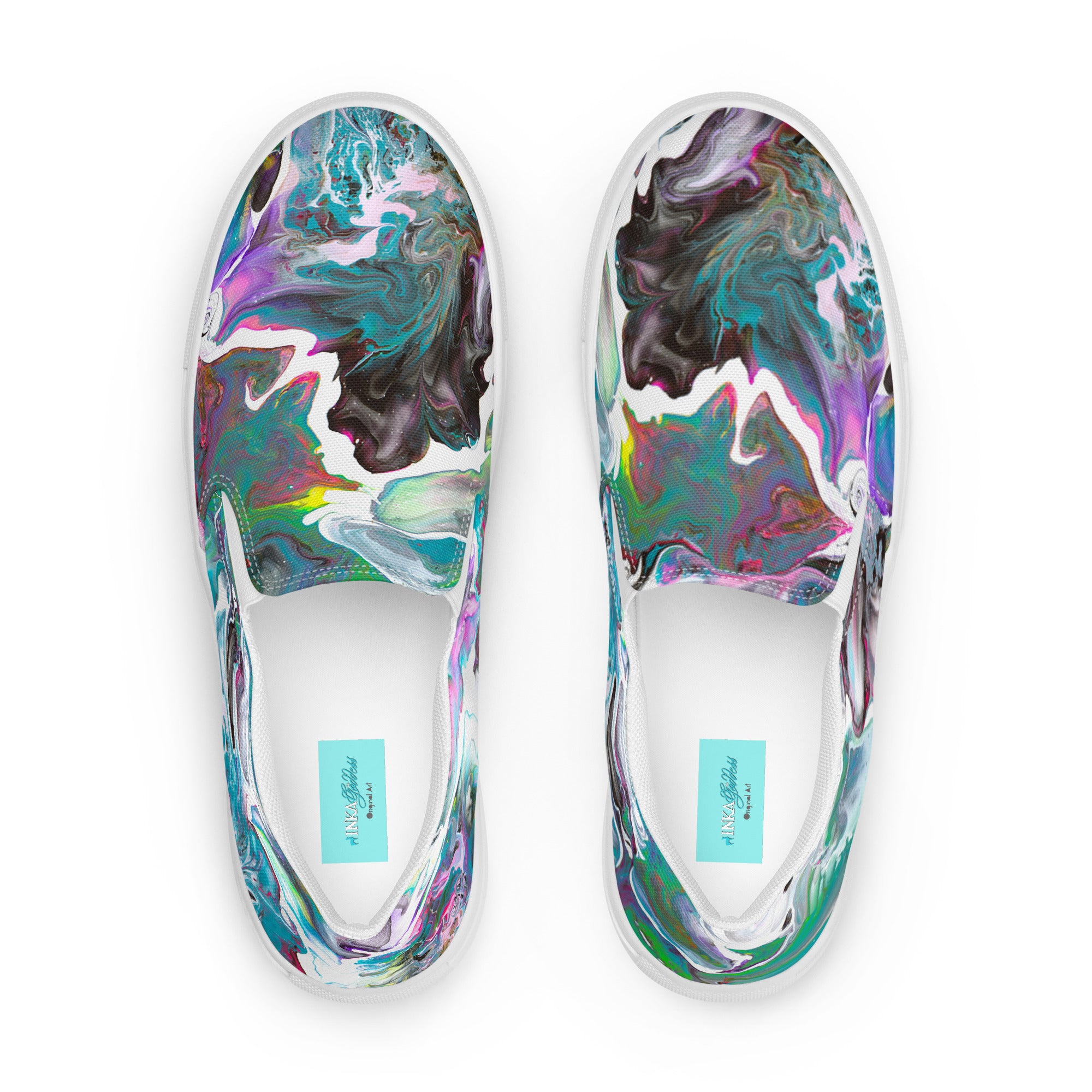 "Northern Lights" Women’s Slip-on Canvas Shoes